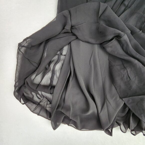 Rumored Vintage Slip Maxi Dress Size M Black New - Picture 5 of 8